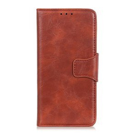 Pattintható tok a Xiaomi Mi 11 Lite / Mi 11 Lite 5G / 11 Lite 5G NE, Wallet, barna