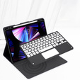 Tok + billentyűzet iPad Air 10.9 4 2020 / 5 2022, Touchpad, fekete