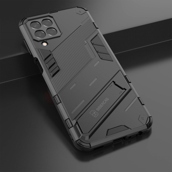 Tok Samsung Galaxy M33 5G, Military kickstand, fekete