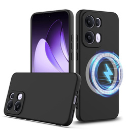 Telefontok a Oppo Reno13 Pro 5G, Silicone MagSafe, fekete