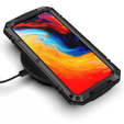 Páncélozott tok a iPhone 14, R-JUST, fekete