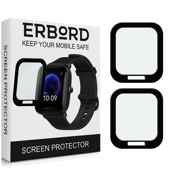 2x ERBORD hibrid üveg a Amazfit BIP U PRO