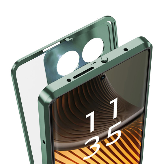 Tok az Motorola Edge 50 Ultra, Frame Case, zöld