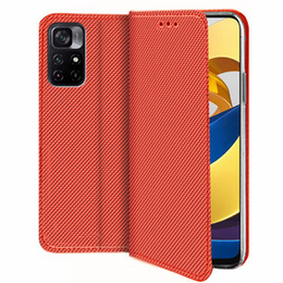 Pattintható tok a Xiaomi Poco M4 Pro 5G / Redmi Note 11S 5G, Wallet Smart Magnet, kék