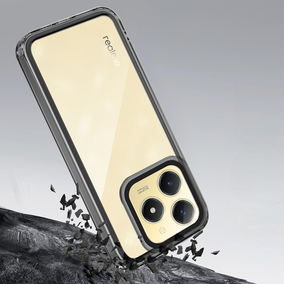 Telefontok a Realme C61, Fusion Hybrid, átlátszó / fekete