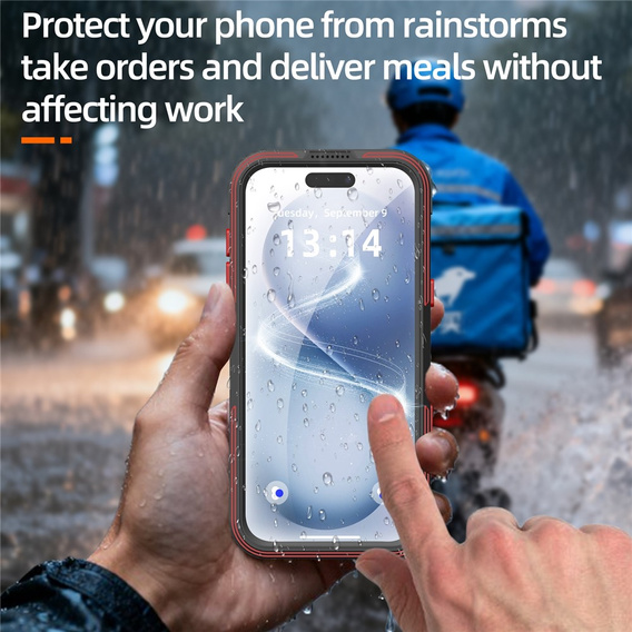 SHELLBOX GTM IP68 vízálló tok MagSafe-vel iPhone 17 Pro Max készülékekhez