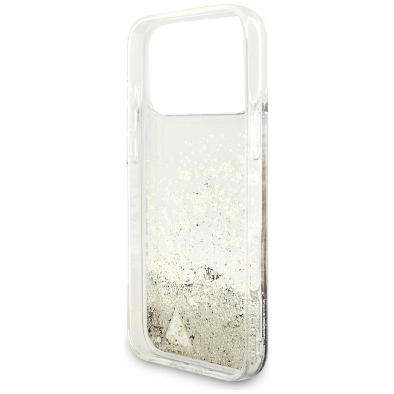 GUESS Liq. Glitter 4 Charms tok iPhone 17 Pro-hoz