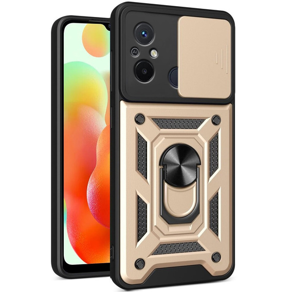 Telefontok a Xiaomi Redmi 12C, CamShield Slide, arany
