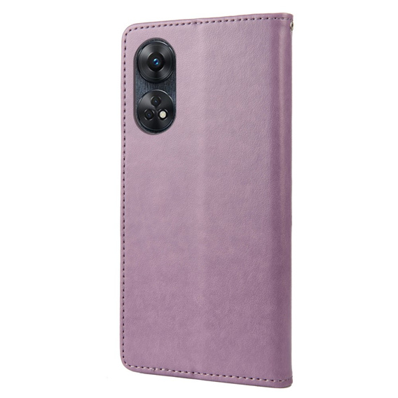 Pattintható tok a Oppo Reno8 T 4G, Mandala Flower, lila