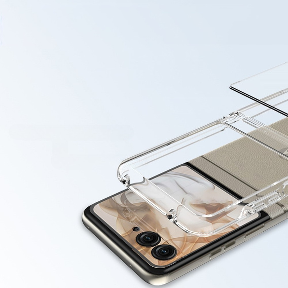 Telefontok a Motorola Razr 50 5G / Razr 60 5G, Fusion Hybrid, átlátszó