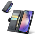 CASEME flip tok Samsung Galaxy A54 5G, Litchi Wallet, fekete