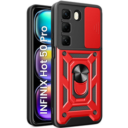 Telefontok a Infinix Hot 50 Pro 4G, CamShield Slide, piros