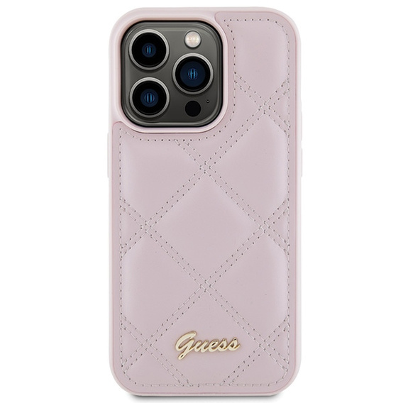 Guess steppelt fém logós tok iPhone 15 Pro-hoz
