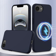 Telefontok a iPhone 16e, Silicone MagSafe, sötétkék