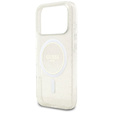 Guess IML Glitter Pearl Strap MagSafe tok iPhone 17 Pro Max készülékhez