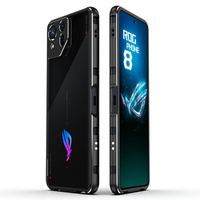 Tok ASUS ROG Phone 8 Pro, Armor Bumper, lencsevédővel, fekete / ezüst