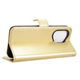 Pattintható tok a Honor 400 5G, Crazy Horse Wallet, arany