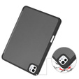 Tok iPad Pro 11" 2024 (5 gen.), Smartcase tolltartóval, szürke