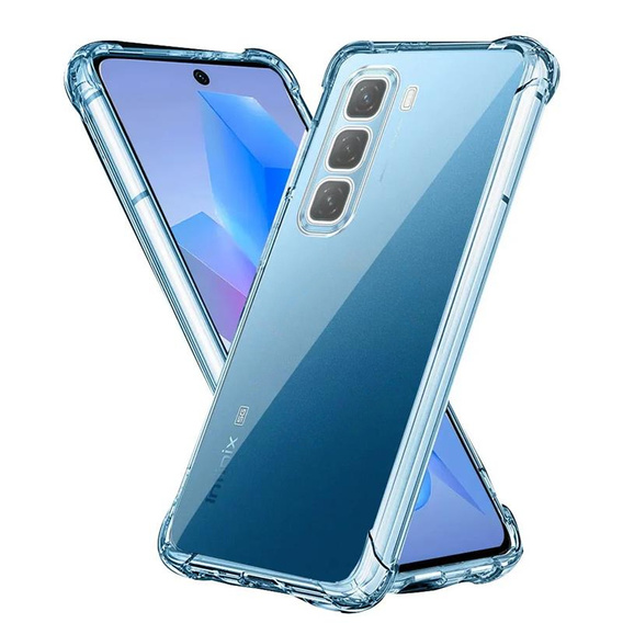Telefontok a Infinix Hot 50 4G, Dropproof, átlátszó