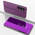Telefontok a Samsung Galaxy S23 FE, Clear View, lila