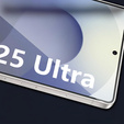 3D edzett üveg Samsung Galaxy S25 Ultra készülékhez, fekete keret