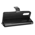 Pattintható tok a Sony Xperia 10 IV, Wallet, fekete