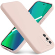 Telefontok a Samsung Galaxy M52 5G, Silicone Lite, rózsaszín