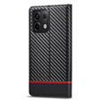Pattintható tok a Xiaomi Redmi Note 13 Pro 5G, Carbon LC.IMEEKE, fekete