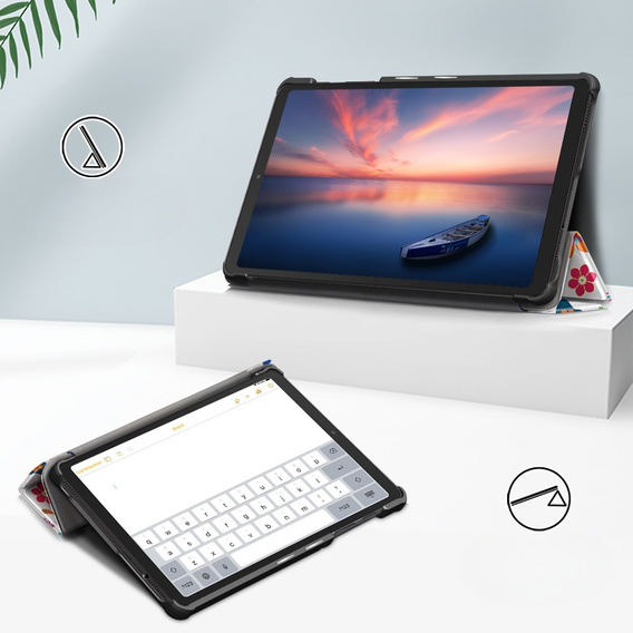 Tok Samsung Galaxy Tab A7 Lite, Smartcase, Butterfly