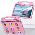 Gyermek tok Samsung Galaxy Tab S10+ Plus, Cute Patterns, állvánnyal, rózsaszín