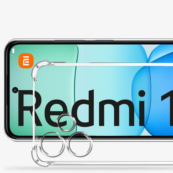 Telefontok a Xiaomi Redmi 13, Dropproof, átlátszó
