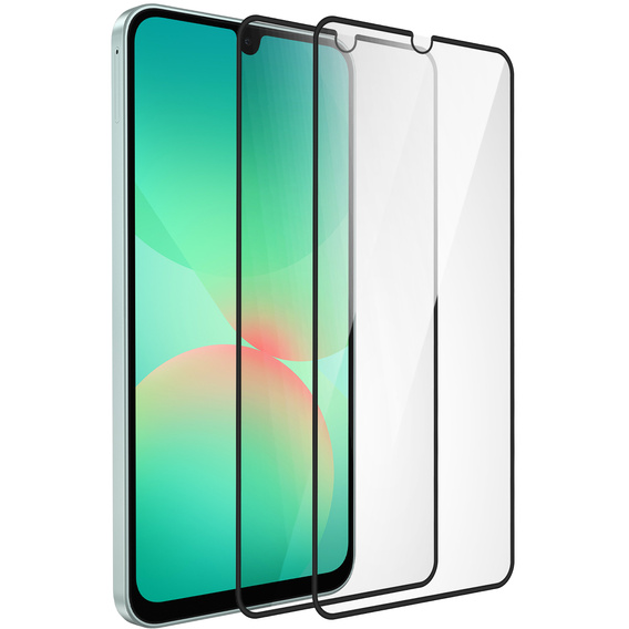 2x edzett üveg ERBORD 3D a Samsung Galaxy A26 5G teljes képernyő