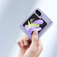 Tok Dux Ducis Samsung Galaxy Z Flip5 5G, Bril, lila