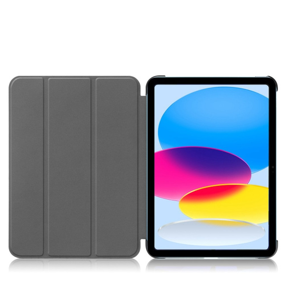 Tok iPad 10.9 2022 10 Gen, Smartcase tolltartóval, rózsaszín