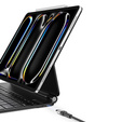Billentyűzet tok Apple iPad Pro 13" 7th gen 2024, Dux Ducis MK Series, fekete