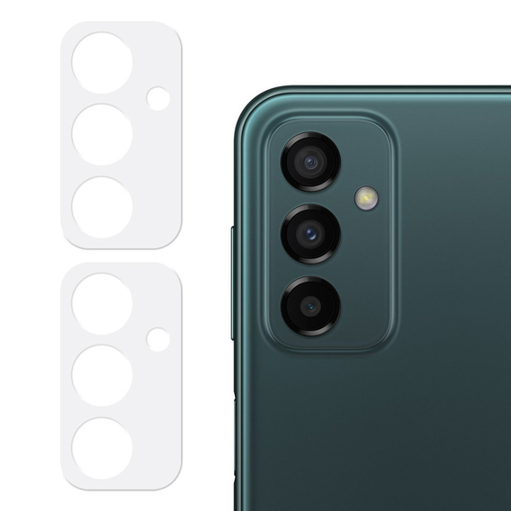 2x ERBORD edzett üveg a kamera számára, hogy Samsung Galaxy M23 / M13