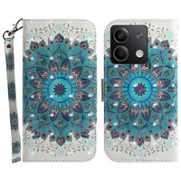 Pattintható tok a Xiaomi Redmi Note 13 5G, Wallet, Mandala Flower