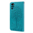 Pattintható tok a Motorola Moto G22, tree, kék
