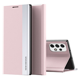 Pattintható tok a Samsung Galaxy A53 5G, Side Magnetic, rózsaszín