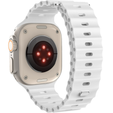 Pasek Silikonowy Ocean do Apple Watch 1/2/3/4/5/6/7/8/SE/ULTRA 42/44/45/49MM, Czarny