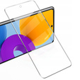 2x edzett üveg a Samsung Galaxy M52, ERBORD 9H Hard Glass a képernyőn
