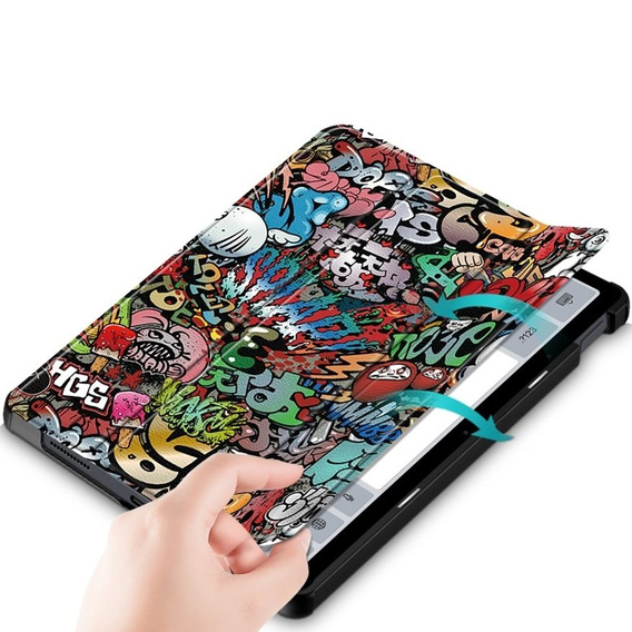 Tok Xiaomi Redmi Pad SE 11", Smartcase, graffiti