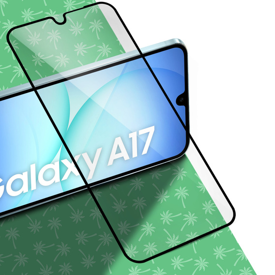 5D teljes ragasztós intelligens tenyér edzett üveg Samsung Galaxy A16/A17 5G készülékekhez