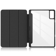 Tok Xiaomi Redmi Pad SE 11", Smartcase Hybrid, tolltartó résszel, fekete