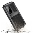 Páncélozott tok a Samsung Galaxy S25, R-JUST, fekete