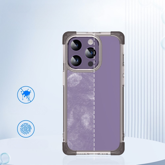 Tok iPhone 13 Pro, ERBORD CornerShield, fekete