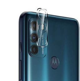 Edzett kameraüveg Motorola Moto G50, kék