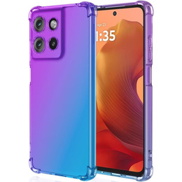Tok Motorola Moto G15 / Motorola Moto G15 Power, Gradient Dropproof, Lila / kék