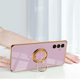Telefontok a Samsung Galaxy A04S / A13 5G, Electro Ring, lila