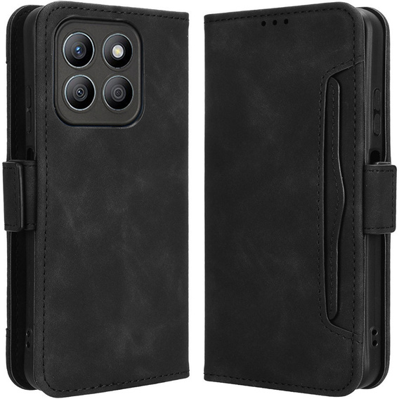 Pattintható tok a Motorola Moto G86 5G, Card Slot, fekete
